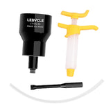 Maxbell Bicycle Road Bike Brake Oil Bleed Kit Tool Bleeding Oil Change Filling Tool Black