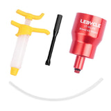 Maxbell Bicycle Road Bike Brake Oil Bleed Kit Tool Bleeding Oil Change Filling Tool Red