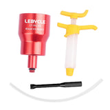 Maxbell Bicycle Road Bike Brake Oil Bleed Kit Tool Bleeding Oil Change Filling Tool Red