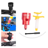 Maxbell Bicycle Road Bike Brake Oil Bleed Kit Tool Bleeding Oil Change Filling Tool Red