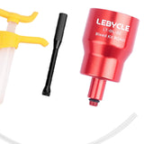 Maxbell Bicycle Road Bike Brake Oil Bleed Kit Tool Bleeding Oil Change Filling Tool Red