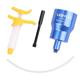 Maxbell Bicycle Road Bike Brake Oil Bleed Kit Tool Bleeding Oil Change Filling Tool Blue