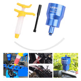 Maxbell Bicycle Road Bike Brake Oil Bleed Kit Tool Bleeding Oil Change Filling Tool Blue