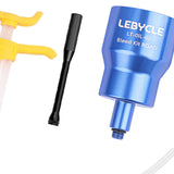 Maxbell Bicycle Road Bike Brake Oil Bleed Kit Tool Bleeding Oil Change Filling Tool Blue