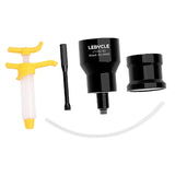 Maxbell Bicycle Road Bike Brake Oil Bleed Kit Tool Bleeding Oil Change Filling Tool Black and Base