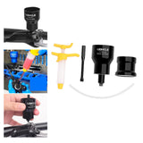 Maxbell Bicycle Road Bike Brake Oil Bleed Kit Tool Bleeding Oil Change Filling Tool Black and Base