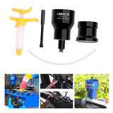 Maxbell Bicycle Road Bike Brake Oil Bleed Kit Tool Bleeding Oil Change Filling Tool Black and Base