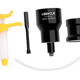 Maxbell Bicycle Road Bike Brake Oil Bleed Kit Tool Bleeding Oil Change Filling Tool Black and Base
