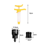 Maxbell Bicycle Road Bike Brake Oil Bleed Kit Tool Bleeding Oil Change Filling Tool Black and Base