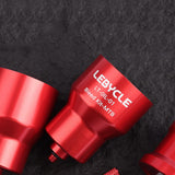 Maxbell Bicycle Road Bike Brake Oil Bleed Kit Tool Bleeding Oil Change Filling Tool Blue and Base