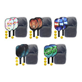 Maxbell Premium Pickleball Paddles Set Lightweight for Indoor and Outdoor Tournament Blue