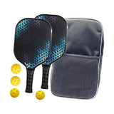Maxbell Premium Pickleball Paddles Set Lightweight for Indoor and Outdoor Tournament Blue