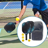 Maxbell Premium Pickleball Paddles Set Lightweight for Indoor and Outdoor Tournament Blue