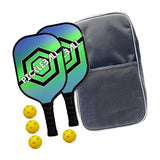Maxbell Premium Pickleball Paddles Set Lightweight for Indoor and Outdoor Tournament Green