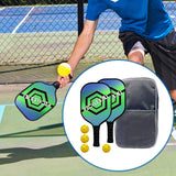 Maxbell Premium Pickleball Paddles Set Lightweight for Indoor and Outdoor Tournament Green