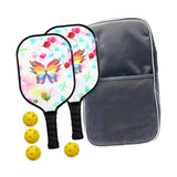 Maxbell Premium Pickleball Paddles Set Lightweight for Indoor and Outdoor Tournament Butterfly