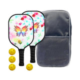 Maxbell Premium Pickleball Paddles Set Lightweight for Indoor and Outdoor Tournament Butterfly