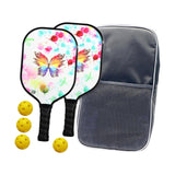 Maxbell Premium Pickleball Paddles Set Lightweight for Indoor and Outdoor Tournament Butterfly
