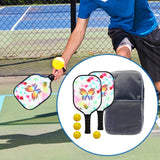 Maxbell Premium Pickleball Paddles Set Lightweight for Indoor and Outdoor Tournament Butterfly