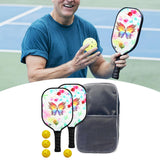 Maxbell Premium Pickleball Paddles Set Lightweight for Indoor and Outdoor Tournament Butterfly