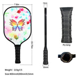 Maxbell Premium Pickleball Paddles Set Lightweight for Indoor and Outdoor Tournament Butterfly