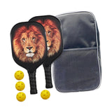 Maxbell Premium Pickleball Paddles Set Lightweight for Indoor and Outdoor Tournament Lion