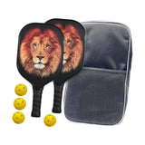 Maxbell Premium Pickleball Paddles Set Lightweight for Indoor and Outdoor Tournament Lion