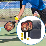 Maxbell Premium Pickleball Paddles Set Lightweight for Indoor and Outdoor Tournament Lion