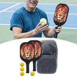 Maxbell Premium Pickleball Paddles Set Lightweight for Indoor and Outdoor Tournament Lion