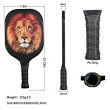 Maxbell Premium Pickleball Paddles Set Lightweight for Indoor and Outdoor Tournament Lion