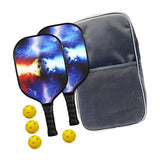 Maxbell Premium Pickleball Paddles Set Lightweight for Indoor and Outdoor Tournament Colorful