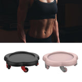 Maxbell Portable Abdominal Disc Body Building Easy to Use for Gym Workout Devices Black