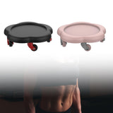 Maxbell Portable Abdominal Disc Body Building Easy to Use for Gym Workout Devices Black