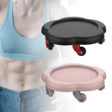 Maxbell Portable Abdominal Disc Body Building Easy to Use for Gym Workout Devices Black