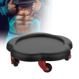 Maxbell Portable Abdominal Disc Body Building Easy to Use for Gym Workout Devices Black