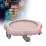 Maxbell Portable Abdominal Disc Body Building Easy to Use for Gym Workout Devices Pink