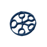 Maxbell Silicone Finger Strengthener Forearm Pianist Exercise Hand Gripper Exerciser Dark Blue 11LB