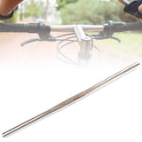 Maxbell Premium Bike Handlebar Strong 25.4mm for Outdoor Biking Replacement Argent