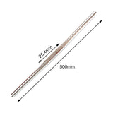 Maxbell Premium Bike Handlebar Strong 25.4mm for Outdoor Biking Replacement Argent
