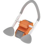 Maxbell Ab Roller Wheel Abdominal Core Trainer Widened Double Wheels Abdominal Wheel Orange