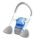 Maxbell Ab Roller Wheel Abdominal Core Trainer Widened Double Wheels Abdominal Wheel Blue