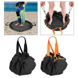 Maxbell Wetsuit Changing Mat Diving Suit Clothes Storage Bag Sundries Bag for Beach Black