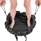 Maxbell Wetsuit Changing Mat Diving Suit Clothes Storage Bag Sundries Bag for Beach Black