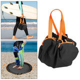 Maxbell Wetsuit Changing Mat Diving Suit Clothes Storage Bag Sundries Bag for Beach Orange