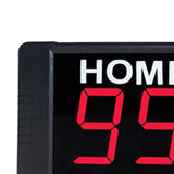 Maxbell Portable Wall Mounted Electronic Digital Scoreboard Counter Indoor Wrestling White Remote Control