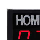 Maxbell Portable Wall Mounted Electronic Digital Scoreboard Counter Indoor Wrestling Black Remote Control