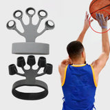 Maxbell Hand Grip Strengthener Device Tool Training Equipment Finger Exerciser Gray 6.6lbs