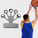 Maxbell Hand Grip Strengthener Device Tool Training Equipment Finger Exerciser Gray 6.6lbs