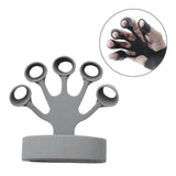 Maxbell Hand Grip Strengthener Device Tool Training Equipment Finger Exerciser Gray 6.6lbs