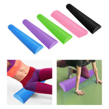 Maxbell Lightweight Yoga Column Roller Foam Roller Massage Semicircle for Home Gym Blue